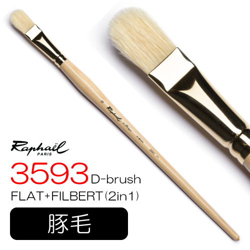 ラファエル 画筆 3593 ダルニティ（Dブラシ）