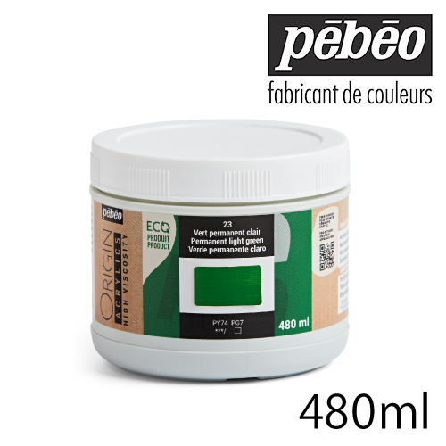 ペベオ オリジン水性アクリル絵具 480mlボトル