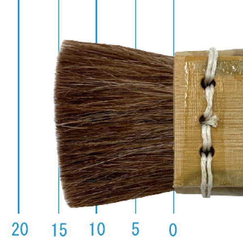 名村大成堂】名村 H ボカシ刷毛 (鹿)の通販|ブラシ・刷毛の通販なら