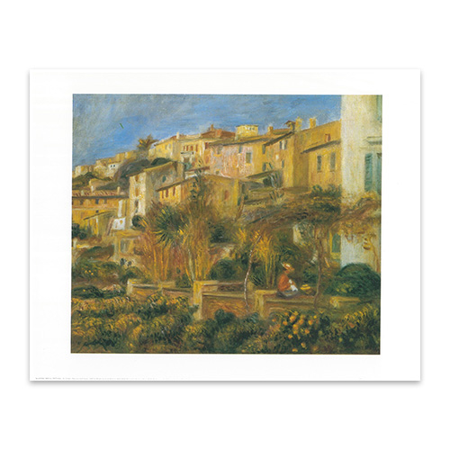 アートポスター ルノワール Terraces in Cagnes, 1905 (ny866)
