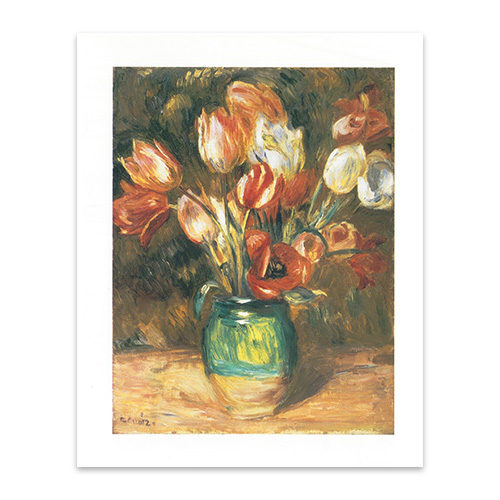 アートポスター ルノワール Tulips in a Vase (ny872)