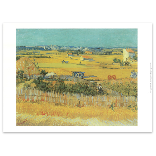 アートポスター ゴッホ 収穫の景観 (G17)