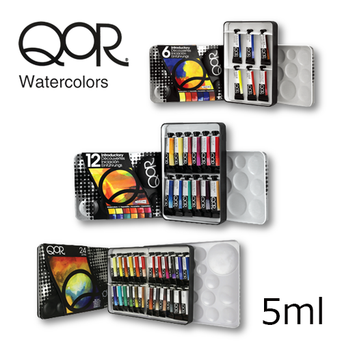 QoR【コア】透明水彩絵具 5mlチューブセット