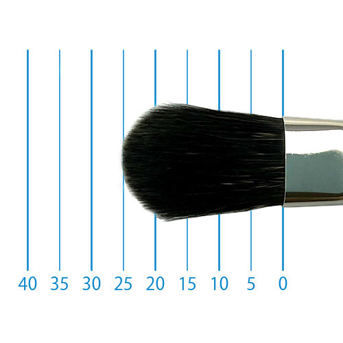 世界堂】世界堂 モップブラシ（オーバル）の通販|水彩筆（自然毛）の