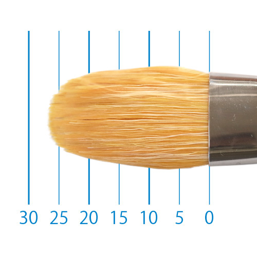 名村大成堂】名村水彩筆 HALF（ラウンド）の通販|水彩筆（ナイロン