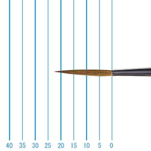 ラファエル】ラファエル 油彩筆 8802（ラウンド・極長穂）の通販|油彩