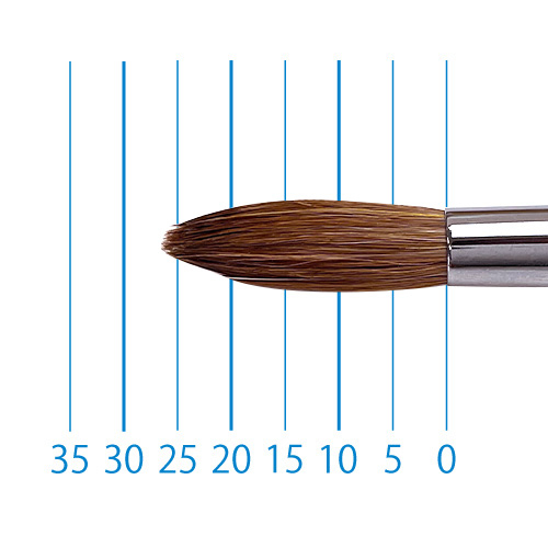 名村大成堂】名村水彩筆 SW（フラット）の通販|水彩筆（自然毛