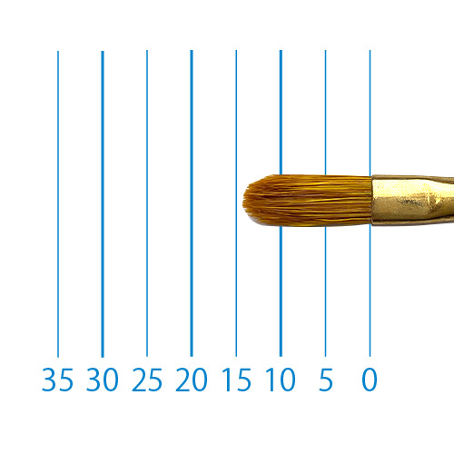 世界堂】【廃番】世界堂 油彩筆 KX（フィルバート）の通販|油彩筆（中
