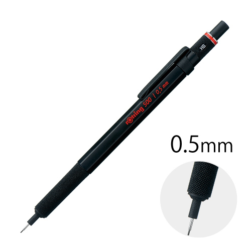 ロットリング】ロットリング メカニカルペンシル用替芯（シャープ芯