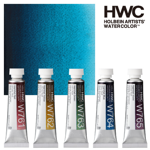 ホルベイン 透明水彩絵具 ナイトフォールカラーズ 2号（5ml）