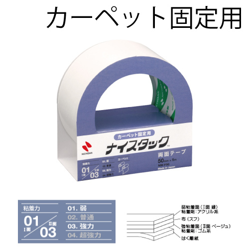 ニチバン ナイスタック[カーペット固定用]