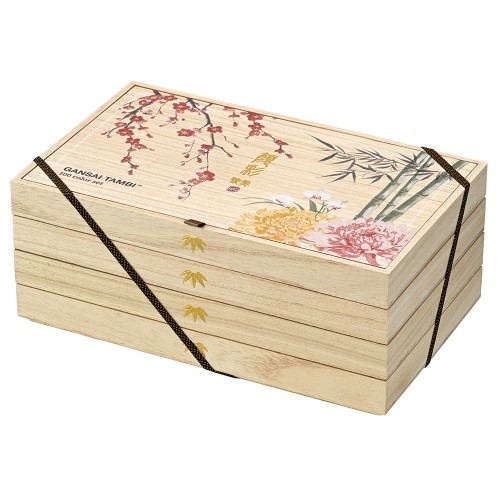 【数量限定】呉竹 顔彩耽美 桐箱100色セット4